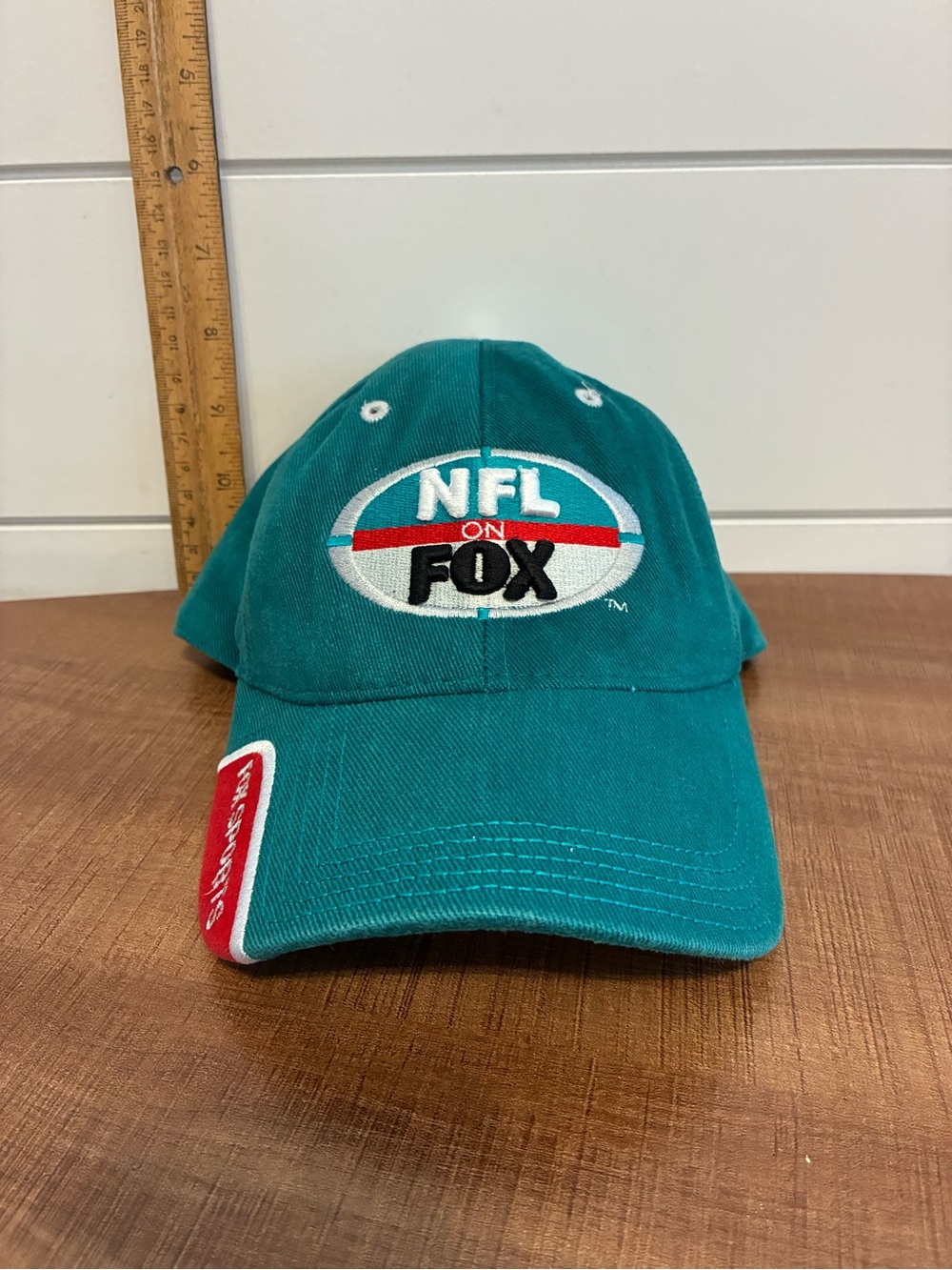 NFL Teal 'NFL on FOX' Embroidered Baseball Cap